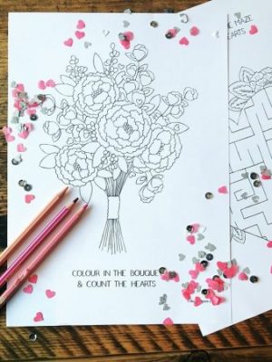 Colouring page